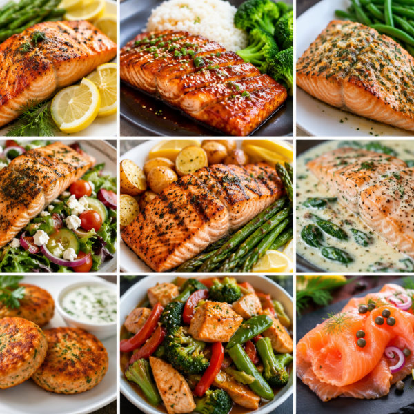 Grilled Atlantic Salmon